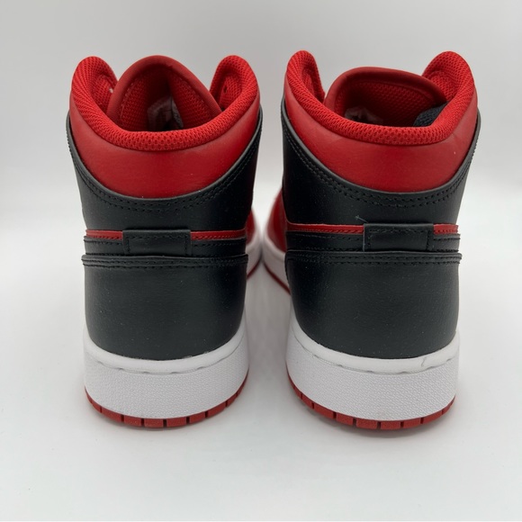 NWB Air Jordan 1 Mid GS Reverse Bred (2021) Sneakers - Picture 5 of 9